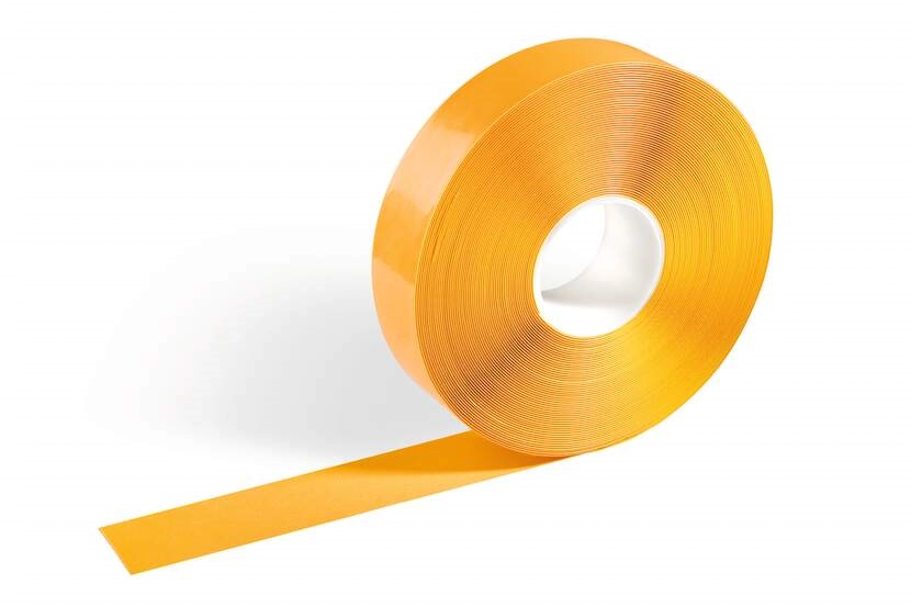 Een Vloermarkering tape duraline strong geel 50mmx30m koop je bij Supply Mij